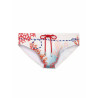 2EROS V10 Print Swim Brief Coralscape Blue (T14443)