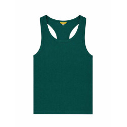 Supawear Ribbed Cropped Tank Top Emerald (T14447)