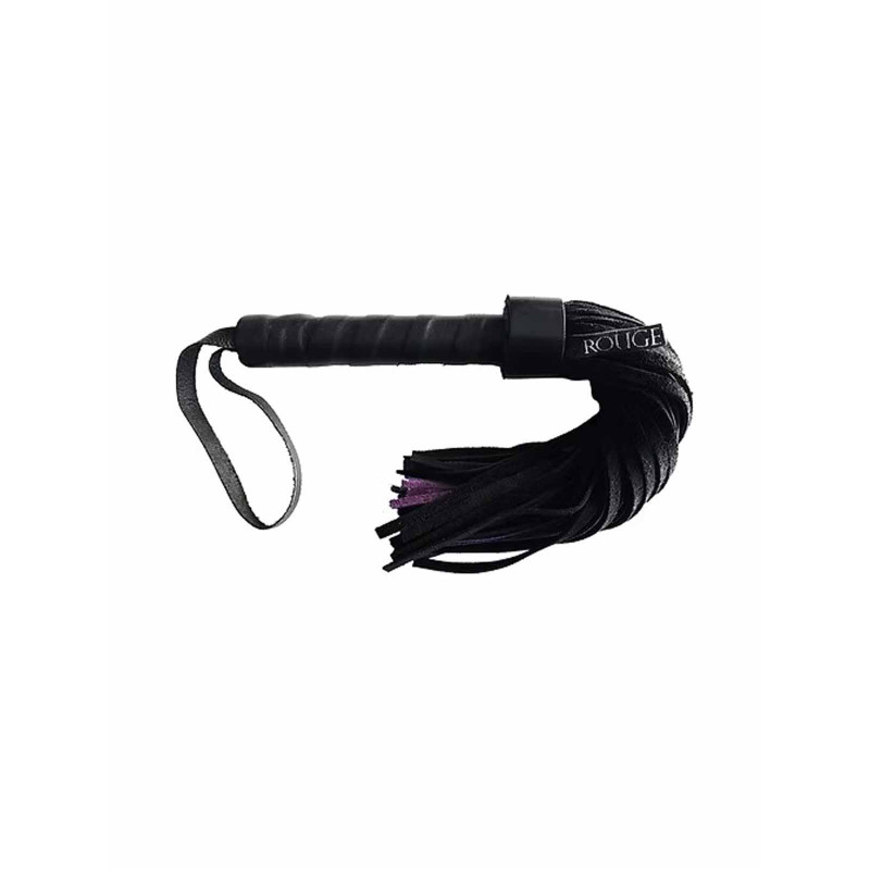 Rouge Short Suede Flogger Black/Purple (T11462)