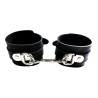 Rouge Rubber Ankle Cuffs Black (T11449)