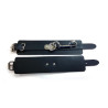 Rouge Rubber Ankle Cuffs Black (T11449)