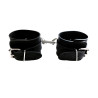 Rouge Rubber Ankle Cuffs Black (T11449)