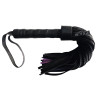Rouge Short Suede Flogger Black (T11464)