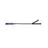 Rouge Short Leather Riding Crop Slim Tip 20'' Black (T11334)