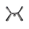Rouge Leather O.T.H Front Harness Black/White (T11377)