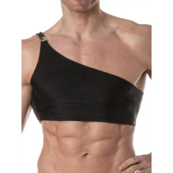 ToF Paris Chain Swim Top Black (T11889)