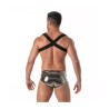 ToF Paris Fiesta Zipped Pocket Harness Silver (T11750)