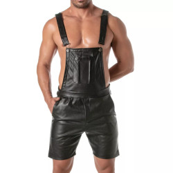 ToF Paris Kinky Overall Long Shorts Black (T12107)