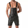 ToF Paris Kinky Overall Long Shorts Black (T12107)
