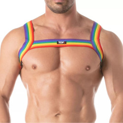 ToF Paris Rainbow Chest Harness Multicolor (T11880)
