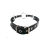 Rouge Leather O-Ring Gag Black (T11431)