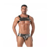 ToF Paris Fiesta Zipped Pocket Harness Silver (T11750)