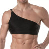 ToF Paris Chain Swim Top Black (T11889)