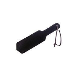 Rouge Leather Short Paddle Black (T11434)