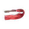 Rouge Wooden Handle Leather Flogger Black (T11495)