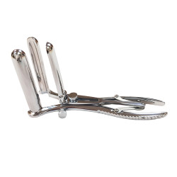 Rouge Stainless Steel 3 Prong Mathieu Speculum (T11466)