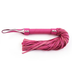 Rouge Short Leather Flogger Black (T11356)