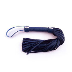 Rouge Short Leather Flogger Black (T11356)