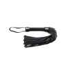 Rouge Short Leather Flogger Black (T11356)