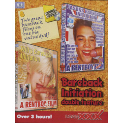 Bareback Initiation Double Feature DVD (Rentboy UK) (31116D)