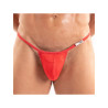 ToF Paris Temptation Microfiber Thong Underwear Red (T12165)