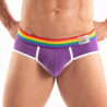 ToF Paris Pride Brief Underwear Purple (T12224)
