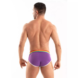 ToF Paris Pride Brief Underwear Purple (T12224)