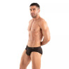 ToF Paris Temptation Microfiber Brief Underwear Black (T12181)
