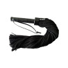 Rouge Suede Flogger Leather Handle Black (T11348)