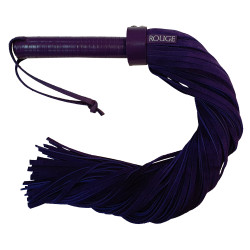 Rouge Suede Flogger Leather Handle Black (T11348)