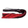 Rouge Suede Flogger Leather Handle Black (T11348)