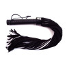 Rouge Suede Flogger Leather Handle Black (T11348)