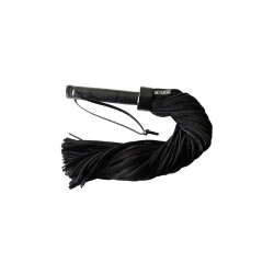 Rouge Suede Flogger Leather Handle Black (T11348)