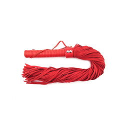 Rouge Suede Flogger Leather Handle Black (T11348)
