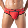 ToF Paris Champion Backless Brief Underwear Red (T12004)