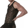 ToF Paris Lace Tank Top Black (T11924)