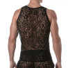 ToF Paris Lace Tank Top Black (T11924)