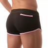 ToF Paris Mesh Shorts Black (T11944)