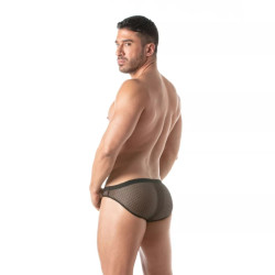 ToF Paris Circuit Fishnet Mini Brief Underwear Black (T12071)