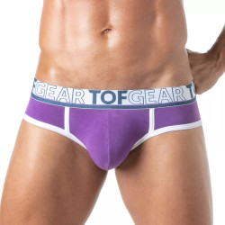 ToF Paris Champion Backless Brief Underwear Purple (T12007)